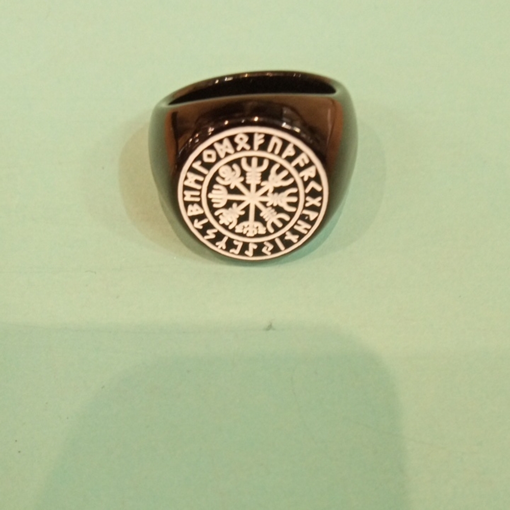 Viking Inspired Signet Ring